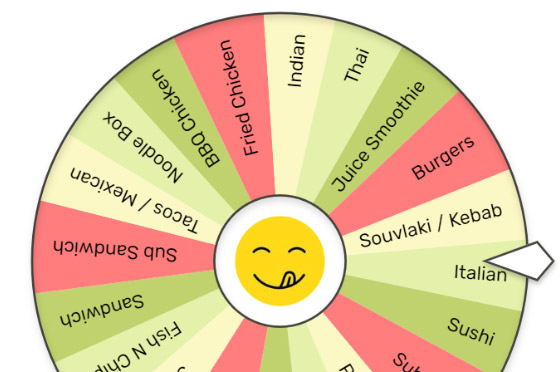 Spin The Wheel - Let the Custom Wheel Decide At Random